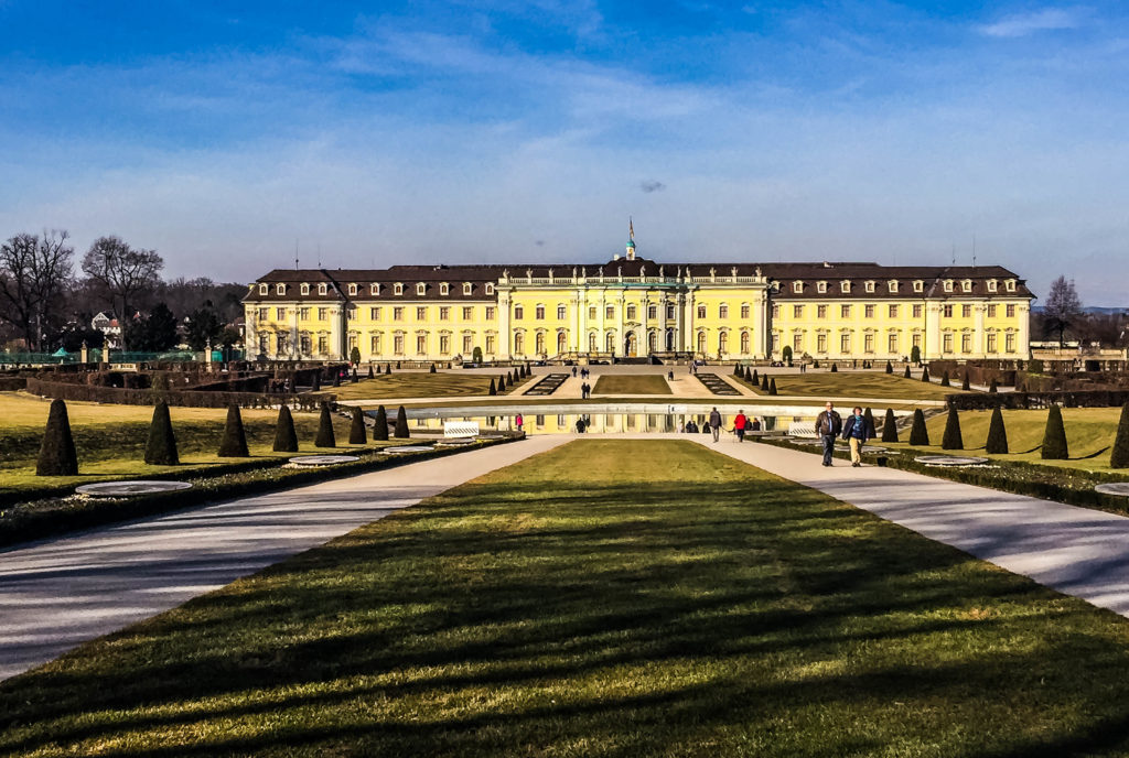 The impressive palace at Ludwigsburg, an easy day trip from Stuttgart.