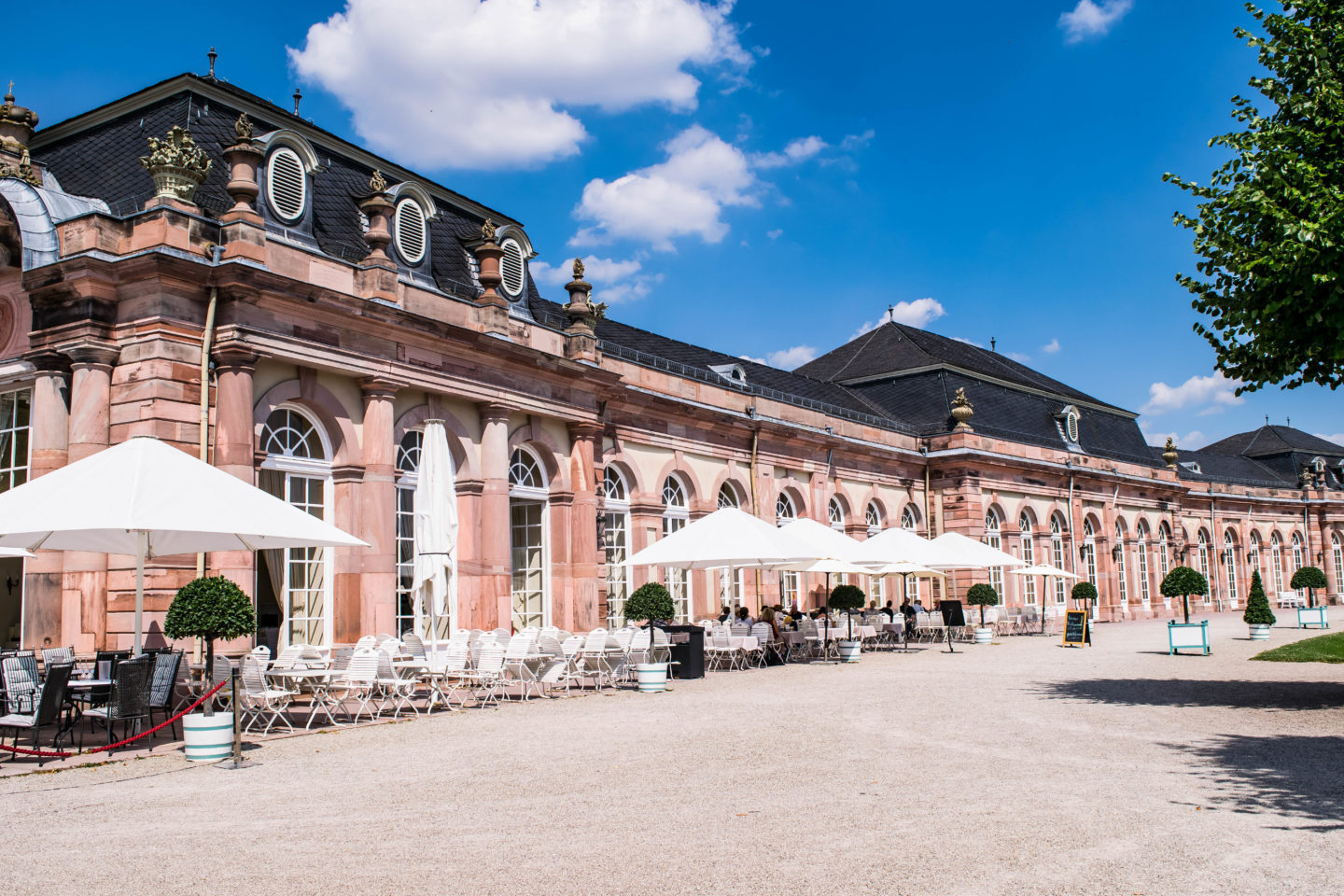 The palace gardens at Schwetzingen is one of the best places to visit in Baden-Württemberg.
